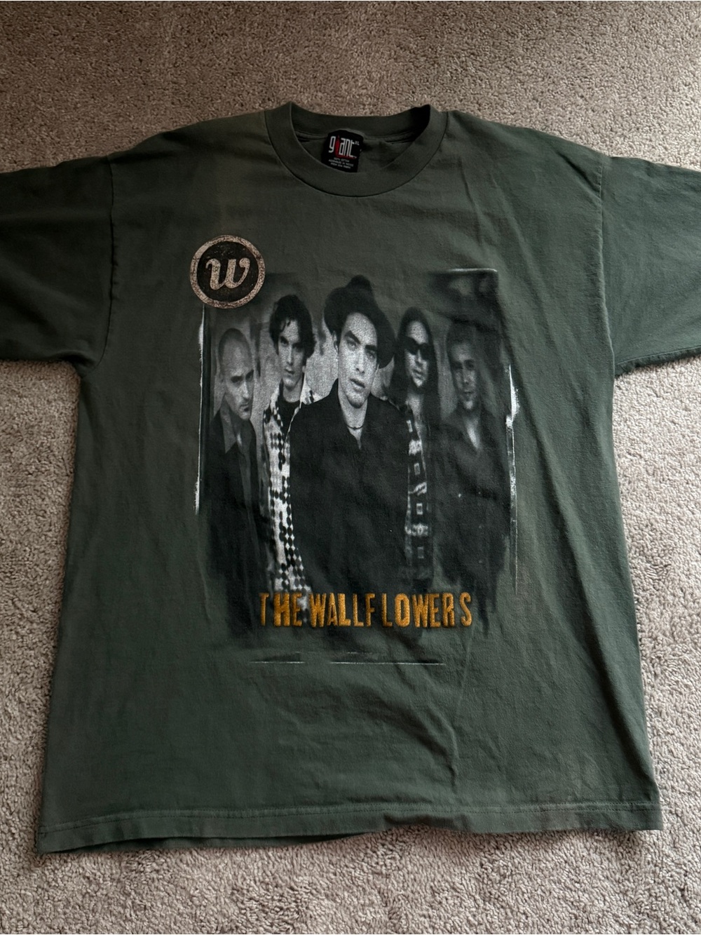 Vintage 90s The Wallflowers Bringing Down the Horse Tour T Shirt Giant XL